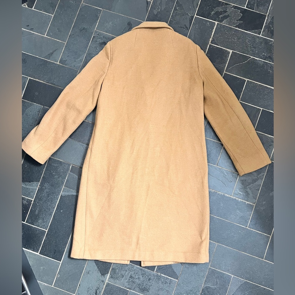 Aritzia Babaton tan camel wool coat size small - Picture 10 of 15